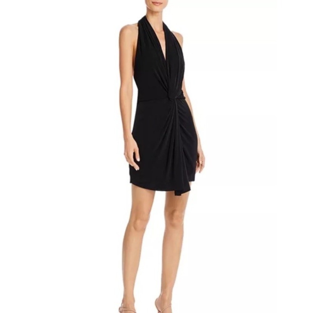 Significant Other Loco Halter Mini Dress Black Size 6(M) NWT Cocktail